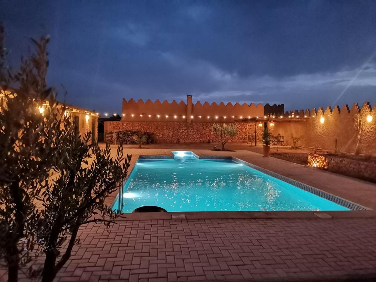 Chambres d'Hôtes piscine, Bains à remous Taforhalt Exterior foto