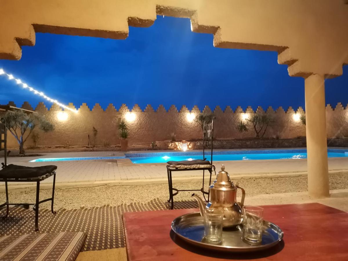Chambres d'Hôtes piscine, Bains à remous Taforhalt Exterior foto